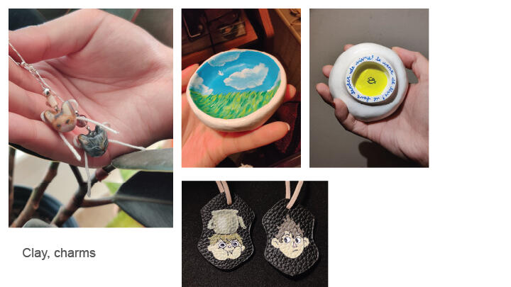 Sheryl Chan creations using Clay.