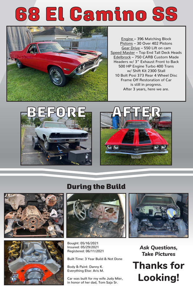 Judy's Car Show Poster 2