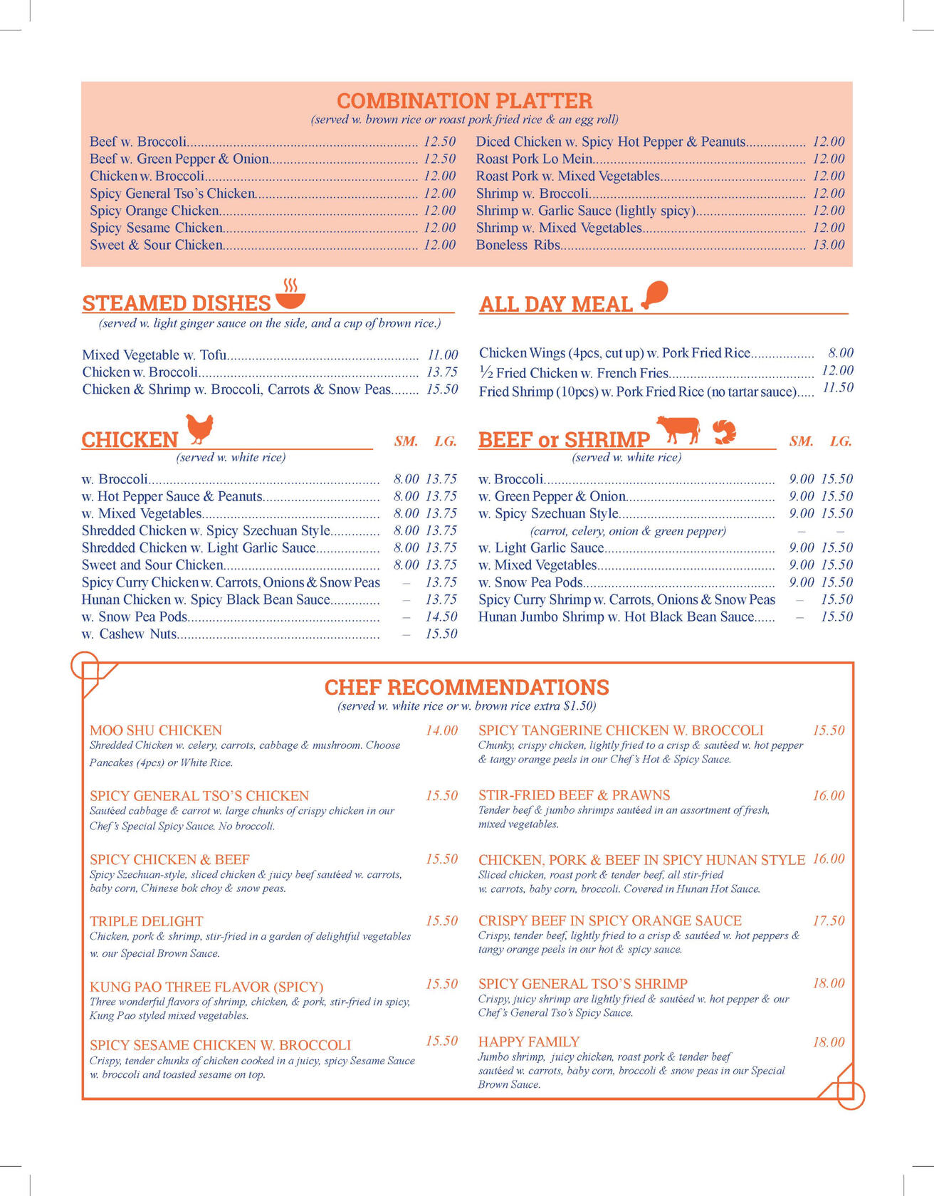 Beijing Menu Back Beijing Menu Back