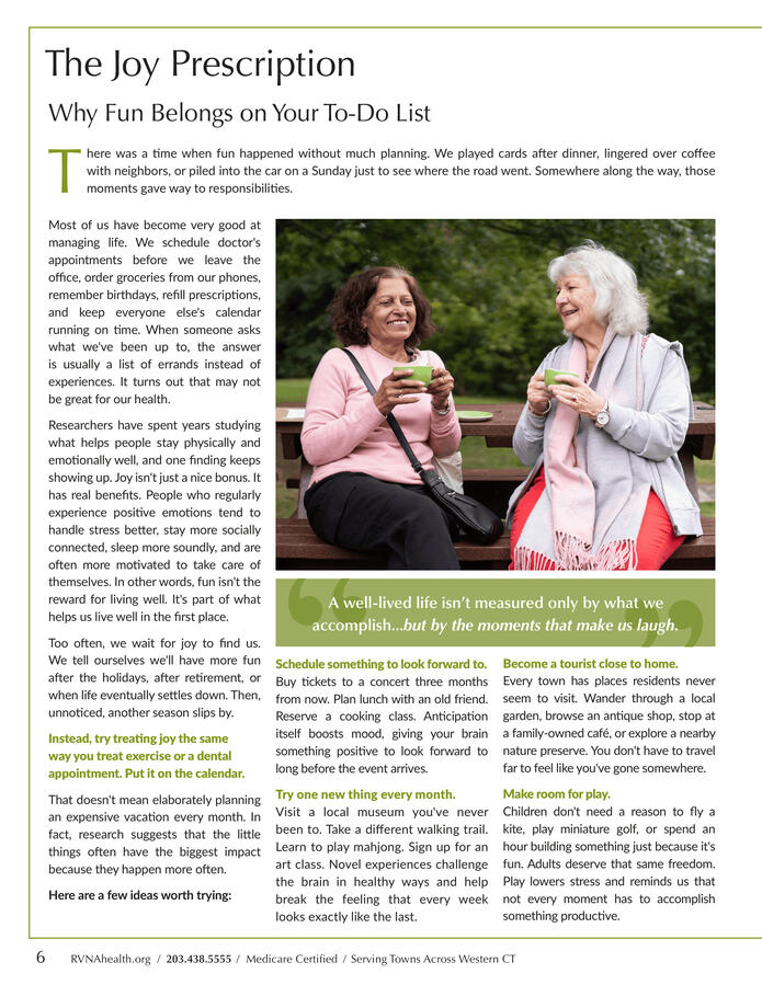 RVNAhealth Magazine Issue 02 Pg 06 RVNAhealth Magazine Issue 02 Pg 06